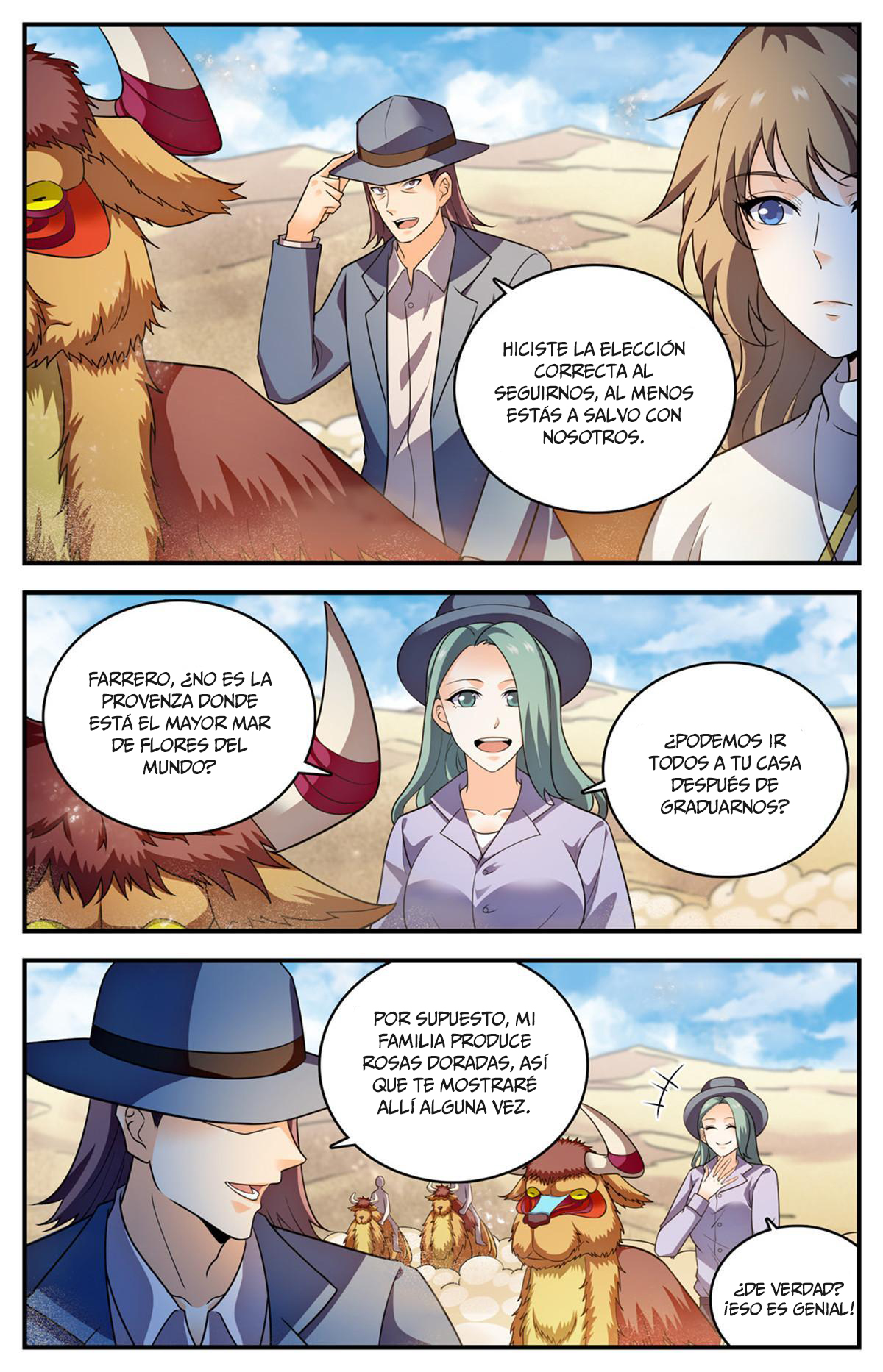 Versatile Mage Capítulo 915 - Página 4 en español
